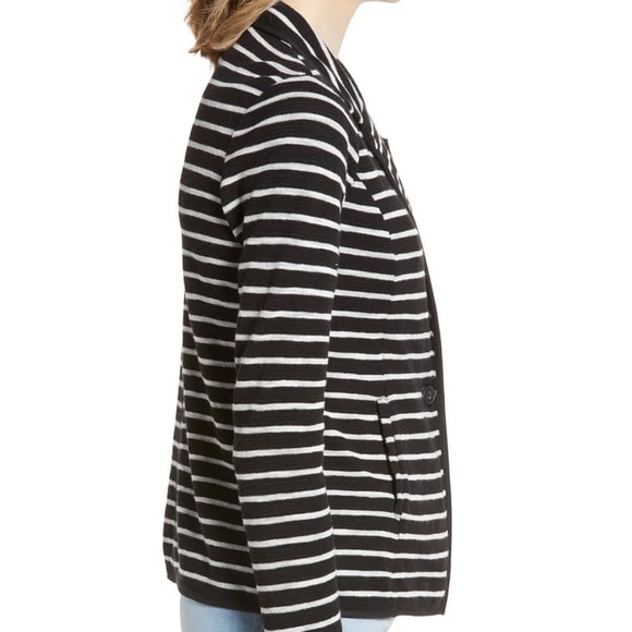 Caslon One-Button Knit Blazer - Picture 3 of 10